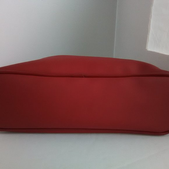 Vintage Esprit Red Medium Size Shoulder Bag/Pocketbook - Picture 6 of 13